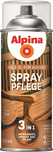 Alpina Holz-Öl Spray-Pflege Teak 400ml