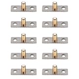 Montage rapide : Ces guides de roulettes pour porte de placard sont conçus pour un montage facile sur les rails de sol existants pour portes coulissantes, ce qui simplifie l’installation pour les utilisateurs