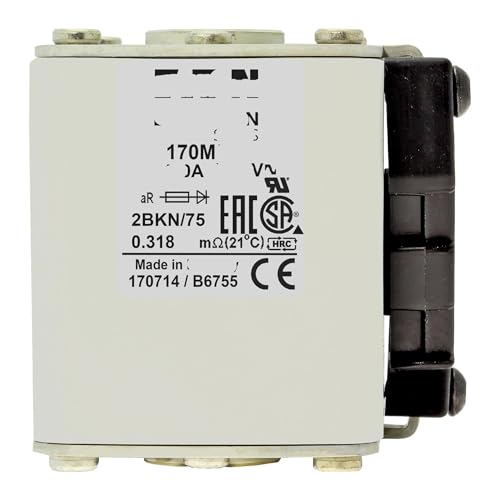 Fusible 170M5922 ultra rapide à extrémité plate pour standard européen type cube