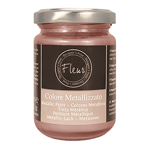 Fleur Designer'S Paint Fleur Metallic - 130 ml - F93 Cosmo Rose Gold
