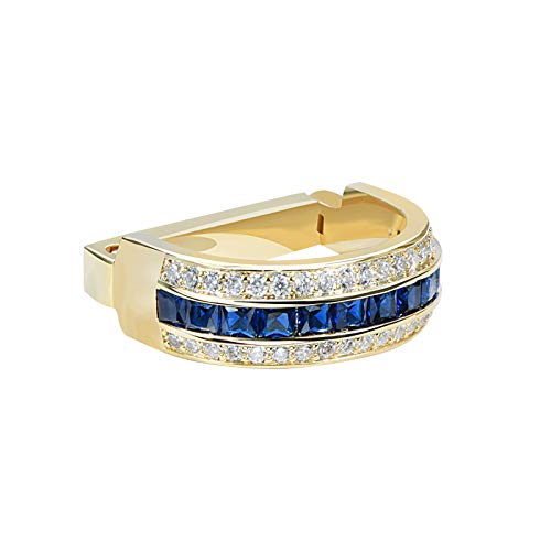 Mens Tie Ring Tie Clasp Necktie Clips Holder Bar Accessories for Necktie Gold Tone Silver Tone