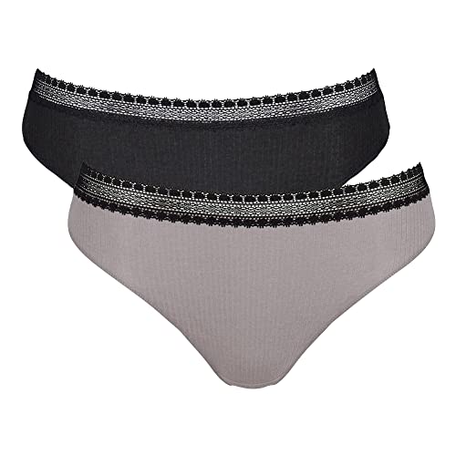 Slips Sloggi femme lot de 2 éliminer les marques de culotte avec le coton invisible