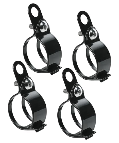 bylikeho 2 Pairs Turn Signal Brackets,Motorcycle Fork Indicator Brackets,Car Accessories Motorcycle Modified Turn Signal Light Indicator Mount,30-43mm Fork Relocation Clamps,Fit for Most Motorcycles