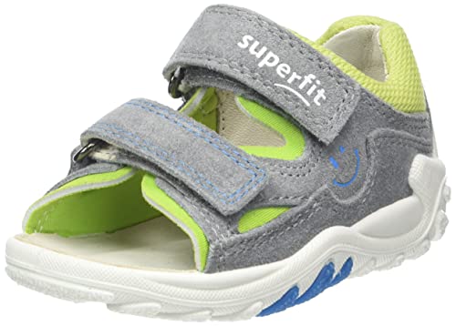 Preisvergleich Produktbild Superfit Flow Sandale, HELLGRAU / HELLGRÜN 2500, 26 EU
