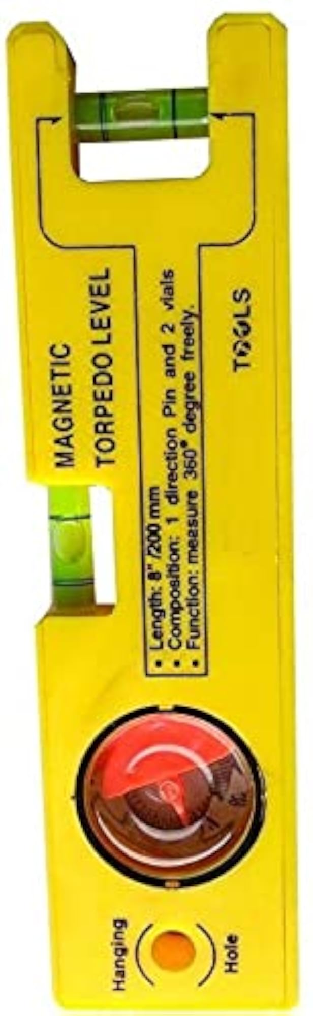 Magnetic Torpedo Level Pack of 2, 10CM & 20CM