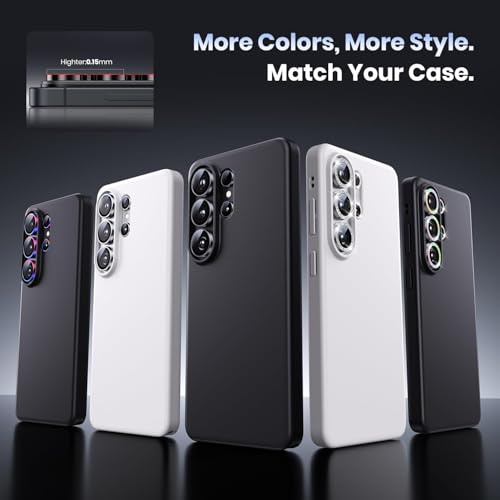 Image of Lensarmor Compatible with S26 Ultra Cobalt Violet Camera Lens Protector - Premium 9H Tempered Glass, Anti-Reflective Coating, Military-Grade Protection & Case-Friendly Design