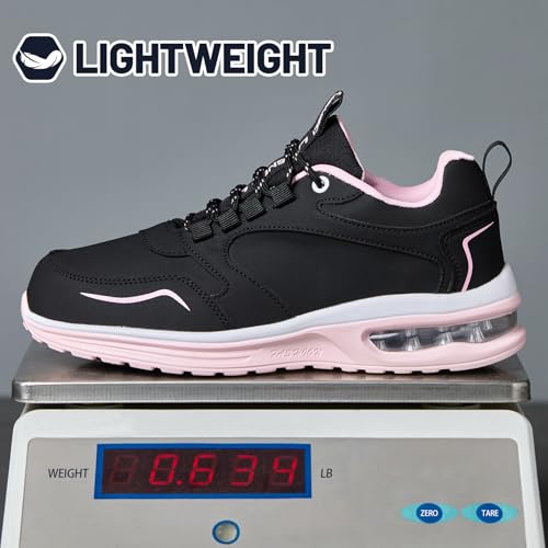 Image of LANSNBO Waterproof Shoes for Women Wide Width Non Slip Sneakers for Work Chefs Food Service Water Resistant Walking Shoe Lightweight Slip Resistant Fashion Footwear for Nurse
