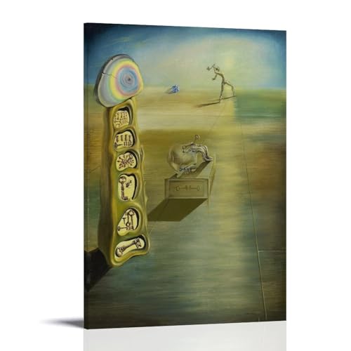Tableau Salvador Dalí impression sur toile surréaliste 50x75cm pour salon