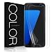 G-Color Galaxy S7 Edge Screen Protector [Not Glass], [Full Coverage][Case Friendly][Error Proof][Bubble-Free][Anti-Scratch] HD Clear Screen Protector for Samsung Galaxy S7 Edge(2 Pack)