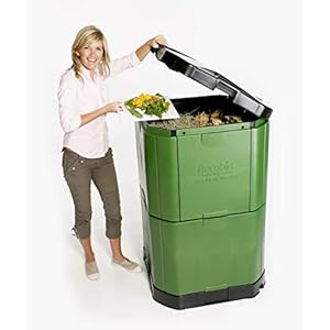 400L Aerobin Heißkomposter, Heißtonnen-Kompostierbehälter, Erstellen Sie reichhaltigen Bio-Kompost, Bio-Kompostumwandler