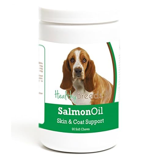 Healthy Breeds Basset Hound Salmon Oil Soft Chews 90 Count