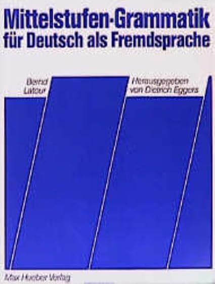 Mittelstufen grammatik fur deutsch als fremdsprache