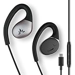 Avantree Resolve (Small-Medium) – USB-C Wired Open-Ear Earbuds w/Mic & Over-Ear Hook, for Women, Kids & Young Men w/Small Ears, Ideal for Office, Outdoor & Home