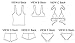 Kwik Sew K3239 Swimsuits Sewing Pattern, Size XS-S-M-L-XL
