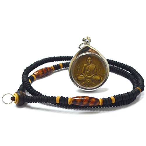 Thailand Amulet Fashion Jewelry Lp Pian (Tiger) Thai Buddha Monk Amulet Pendant Collection