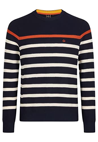 Merc of London Homme Bethersden Pullover Sweater, Navy, S EU Cover
