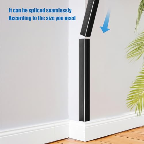 Image of Wall Corner Protectors 4 Pack,1.57x1.57x23.62x0.12 inch PVC Double Side Proof Corner Guards for Sharp Edges, Self-Adhesive Corner Protectors for Home, Kindergarten,Thickness-3mm(0.12 in)