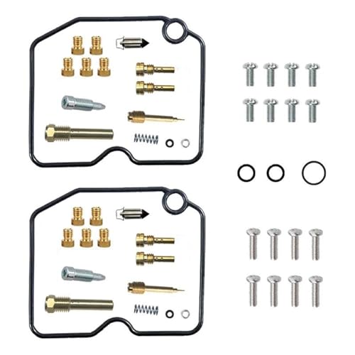 Kit réparation carburateur Kawasaki W650 de 1999 à 2006 avec pièces flottantes
