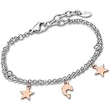 Rosa, Plateado LOTUS STYLE Pulsera LS1917-2/2 Outlet Acero inoxidable 316l 190.0 mm Mujer