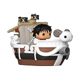 Funko Pop! Bitty Ride: One Piece - Going Merry with Monkey D. Luffy​ - 0.9 Inch and 1.3 Inch (2.3 and 3.3 Cm) - Anime Collectable - Official Merchandise - Gift Idea - Toys for Kids & Adults