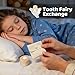 Oiiyee Tooth Fairy Tooth Holder Kit for Kids - Tooth Fairy Box, Coins, Plush Charm & Pouch, Tooth Fairy Gifts for Lost Baby Teeth(Boys)