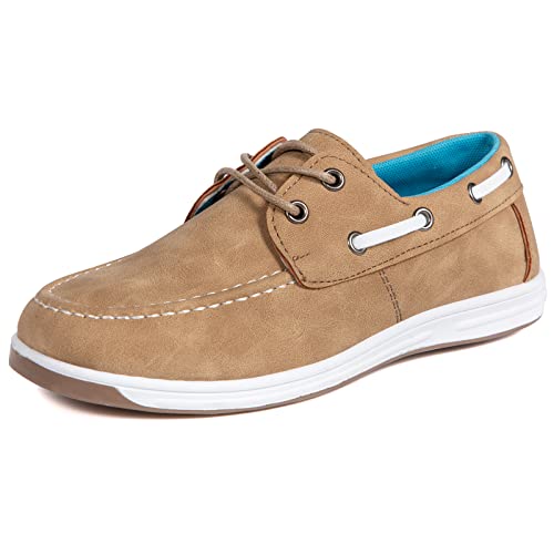 Image of Boys Loafers Kids Casual Boat Shoes School Boys Dress Shoes