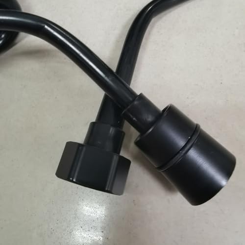 Manguera de ducha de resorte para pulverizador de inodoro en aseos pequeños 4