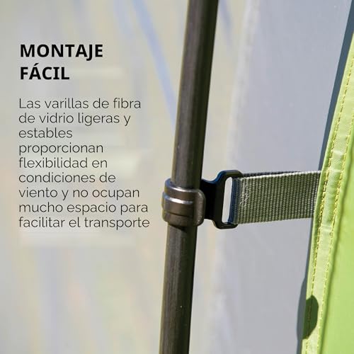 Miniatura 6 de Coleman Coastline 3 Plus Tienda De Campaña, Tienda De 3 Personas, Tienda Túnel, Tienda Camping, Trekking Ligera Con Vestíbulo, Impermeable 3000 Mm