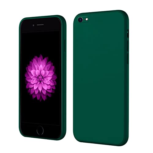 Image of LIRAMARK Silicone Soft Back Cover Case for Apple iPhone 6 / iPhone 6s (Silicone Green)