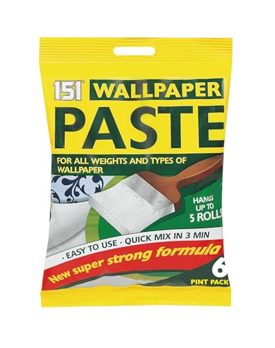 151 Pâte à papier peint fiable et polyvalente, peut accrocher jusqu'à 5 rouleaux