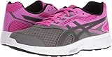 ASICS Women's Womens Stormer Athletic Shoe, Carbon/Black/Pink Glow, 8.5 Medium US