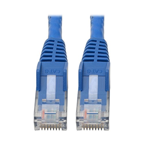 Tripp Lite Cat6 Gigabit Ethernet Snagless Molded Patch Cable, 24 Awg 550Mhz Premium Utp, Blue Gbe Rj45 M/M 6In 6" (N201-06N-Bl) #TOP14
