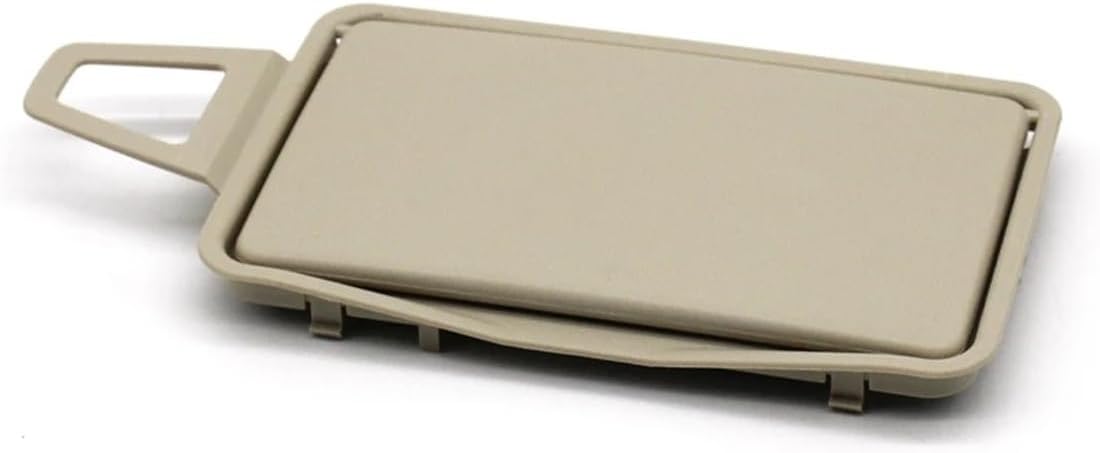 Car Sun Shade Visor Makeup Cosmetic Mirror Cover Fit for Mercedes Benz E Class W211 E320 E350 E500 E550 2003-2008(Beige,Right)