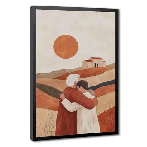 Décoration murale salon avec ce poster sur toile bohème 40,6x61 cm
