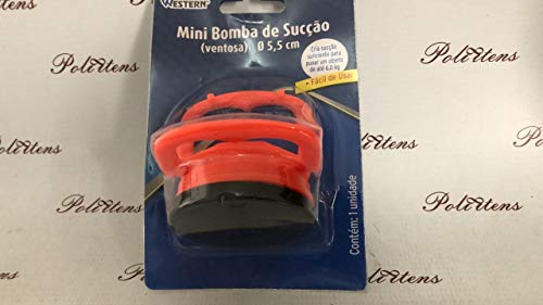 Ventosa 5,5 cm Mini Bomba de Sucção Western 1578