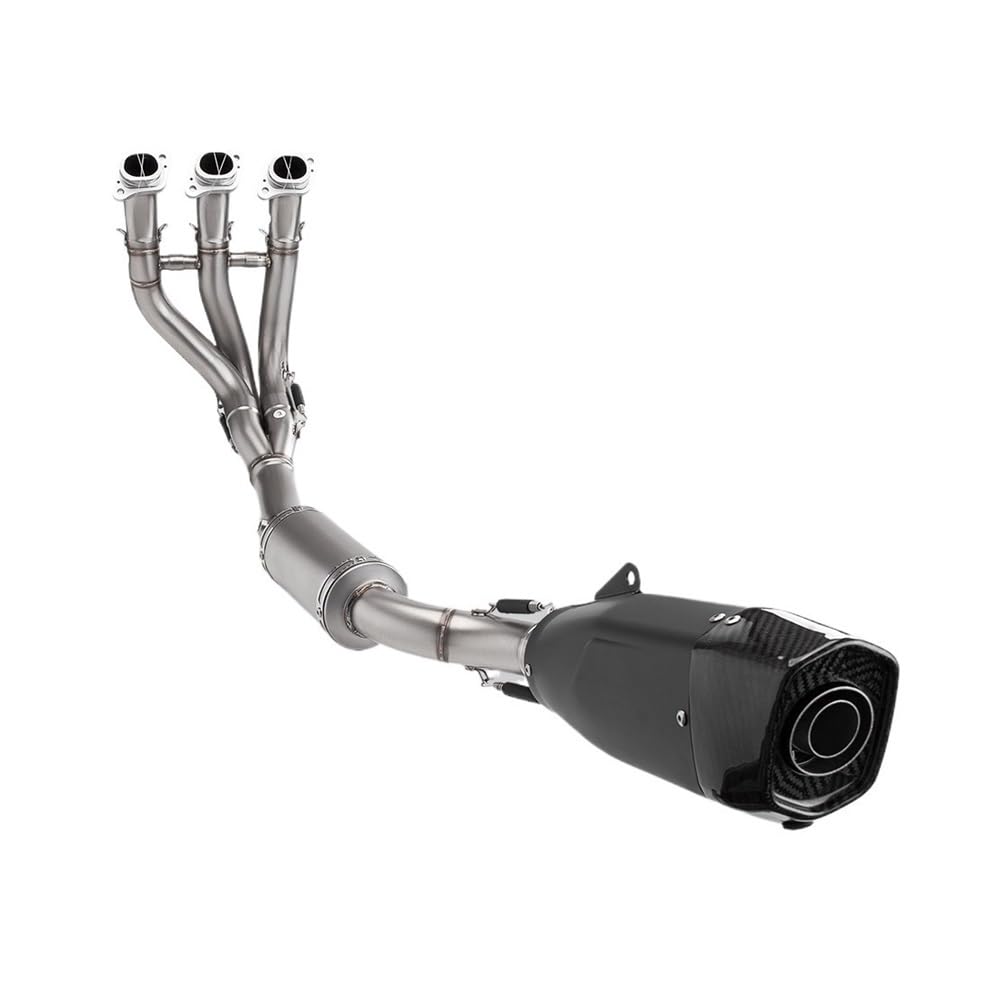 Silenziatore Scarico Tubo Marmitta Di Scarico Completa Per Moto Per Trident Per Tiger 660, Sport, 2021, 2022, 2023. Tubo