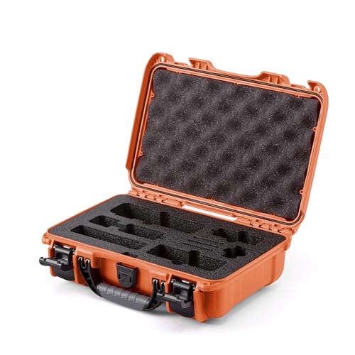 Image of Nanuk 909 Waterproof Hard Case with Custom Foam for DJI Osmo Pocket 3, Orange