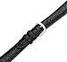 Hadley-Roma 19mm 'Men's' Leather Watch Strap, Color:Black (Model: MSM717RA 190)