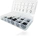 Produktbild HMH-Shop 225-teiliges Dichtungsringe Set Ø 3-22 mm O Ringe Dichtungsset Gummi Dichtungen für Sanitär Gummidichtung rund O Ring Sortiment Dichtringe