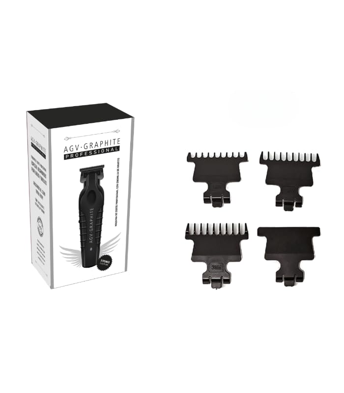 My Hair MÁQUINA CORTAPELO AGV GRAPHITE SIN BASE DE CARGA. Máquina de corte con cuchilla de grafito, especial degradados, perfilados y dibujos.