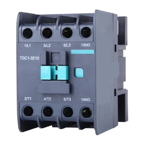 TGC1-3210 AC Contactor, 220V Coil Voltage, 50Hz, Electrical Control Contactor for Industrial Applications (24V-TGC1-3210)