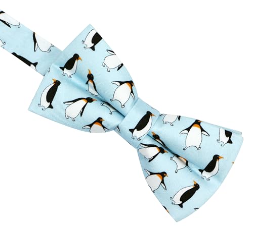 Image of OCIA Cute Pattern Pre-tied Bow Tie Adjustable Bowties for Adult & Children