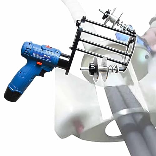 Image of LPLYAA Air Conditioning Tape Winding Machine - Electric Taping Machine/Copper Tube Winding Machine, Pipe Hand Tools, Cable Tie Adjustment Distance 5-10Cm