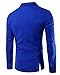 Hombre Chaqueta De Traje para Manga Larga Chaqueta Blazer Slim Fit Casual...