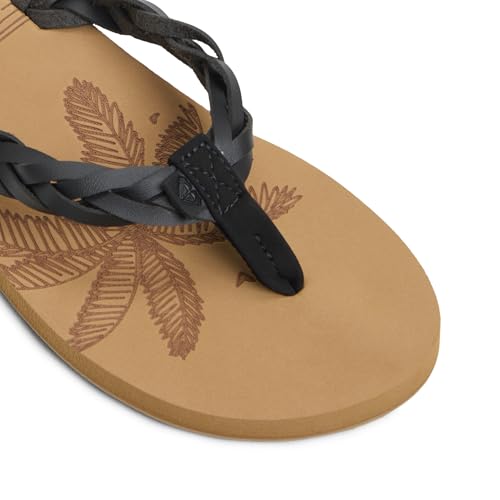 Image of Roxy Women's Feel Breezie Braided Flip Flop Sandal