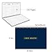 Dayvorax Print Checkbook Register - Check Registers Book, 5-7/8