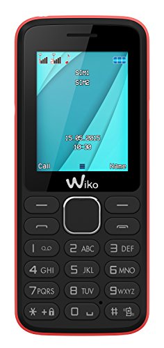 Wiko Lubi 4 Blister teléfono móvil 2G Abierto (Pantalla: 1.7 Pulgadas - 64 MB - Dual SIM) Negro/Rosa Caramelo (Importado)