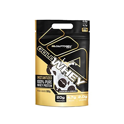 Gold Whey 900g Refil - Adaptogen Sabor:Cookies
