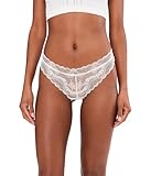 Free People Womens Spring Fever Thong, White Alyssum, Small