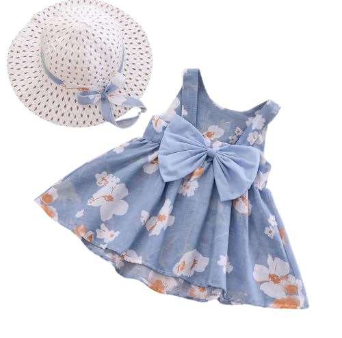 Baby Girl Dress Summer Outfits Toddler Girls Clothes Boho Casual Sundress Birthday Party Shower Sleeves Dress